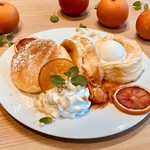 湘南パンケーキ - 2019年初夏のシーズナルは「小田原・八木下農園オレンジのパンケーキ」。