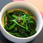 spinach namul