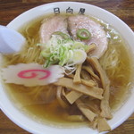 青竹手打ラーメン 日向屋 - 平成最後の１杯！