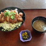 和食処 愛 - 肉ランチ みそかつ丼