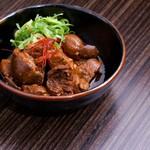 鶏料理 笑い屋 - とりもつ煮込み