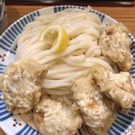 手打うどん 風月 - かしわ天ざるうどん