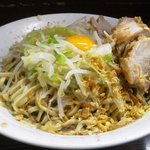ラーメン二郎 - 2011/11/29　大ぶた　汁無し　ニンニク