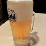 福建家庭料理 旬の香 - 「生ビール」：「とりあえず…」と言わず、ドンドンどうぞ。。。