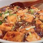 福建家庭料理 旬の香 - 「麻婆豆腐」：特製味噌のコクに花椒の辛みが程好く♪　（※辛さアップも可）