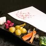 まくろう - 漬物盛り