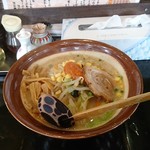 会津とらや - スタミナニンニク味噌ラーメン+メンマ