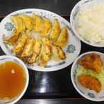 日高屋 - Ｗ餃子定食