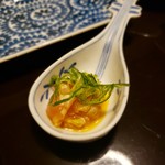 鳥田中 - 黄身醤油和え