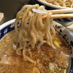 ラーメン 大 - ★つけ麵（麵やわらかめ・ヤサイ多め・ニンニク・アブラ・800円）中盛（100円）★ 