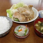 お食事処 好間家 - やき肉定食 950円