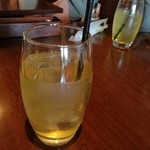 アジアンビストロ Dai - 食前ドリンクのレモングラスジャスミンティー