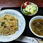 Taiga - チャーハン（￥６００でサラダ＆スープ付き）