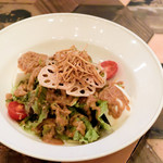 ishigamayahamba-gu - 京とうふ金胡麻サラダ