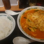 Hidaka ya - 大宮担々麺と半ライス