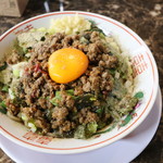 自家製麺 ら～めん かり屋 - 夜限定　かり屋まぜそば　800円