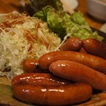 鳥福 - 生粋のウィンナー盛り！