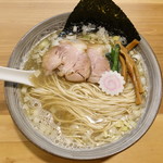 だし・麺 未蕾 -  だしそば（しお）780円