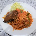 ロビン - ハンバーグスパ（ナポリタン）全景