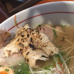 新広島 らーめん 味喜 - 鶏ムネ肉チャーシュー