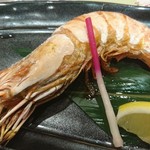 さかなや - 名物大えび塩焼き