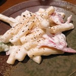 Sumibiyaki Tori Kushi Hacchin - マカロニサラダ  290円