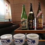 nogenomishuukaijojin - 日本酒飲み比べセット（大）同行者チョイス