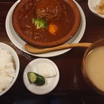 和食 下島 - 煮込みハンバーグ定食