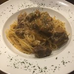 MILLE FIORI - 牛ほほ肉のラグーソース スパゲッティ（￥1800）