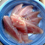 魚力海鮮寿司 - 鮪のディップを御飯にしみこませないように鮪は別容器です