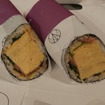 Tokyo Sushi Roll IYAMA - 寿司ブリトー・スペシャルたまご焼き、です