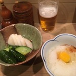 Sake Ichiban - 月見、お新香