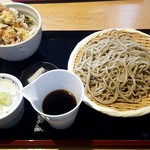 手打ちそば きた戸 - ミニ天丼セット