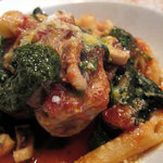 キュイ　ラルドワーズ - 茶美豚、日生のカキ、スルメイカ、彩り野菜の軽いトマト煮（お昼）