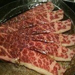 炭火焼肉ながとや - カルビ