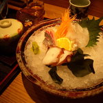 笠やま - うずしお御膳の刺身