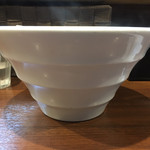 中華蕎麦 葛 - 出し蕎麦 正面から