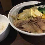 麺屋わっしょい - 焦がしバター醤油まぜ麺」（250g）（￥890）