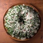 Organic Food kale wild caesar salad