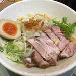 布施 細見商店 - 限定 海老味噌あえそば（￥800）