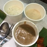 カレーリーブス カフェ＆レストラン - 甘〜いインドデザート三兄弟