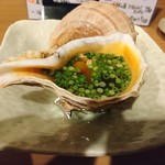 居酒屋そら家 - つぶ貝のニンニク醤油焼き(880円)