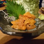 塩水うに(980円)