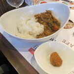 トラベルカフェ - うめどり梅カレー　880円