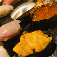 豊鮨 - 特上うに、いくら