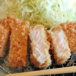 とんＱ - ロースカツの断面！