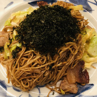 tanpopo 北新地本店 - 名物☆彡極細の焼きそば。カペッリーニ風( ^ω^ )