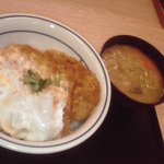 Katsuya - カツ丼（梅）＋とん汁＝・・・