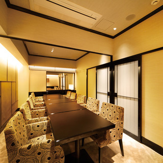 We have a variety of private rooms that can accommodate up to 12 people.