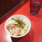 ラーメン 厚木家 - ライス チャーシューまぶし♪(o^-')b !